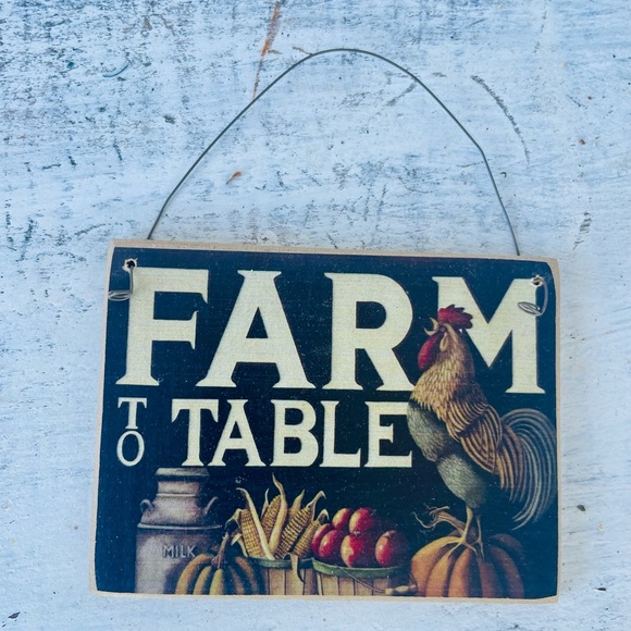 *Farm To Table Rooster Ornament - Picture 3 of 12